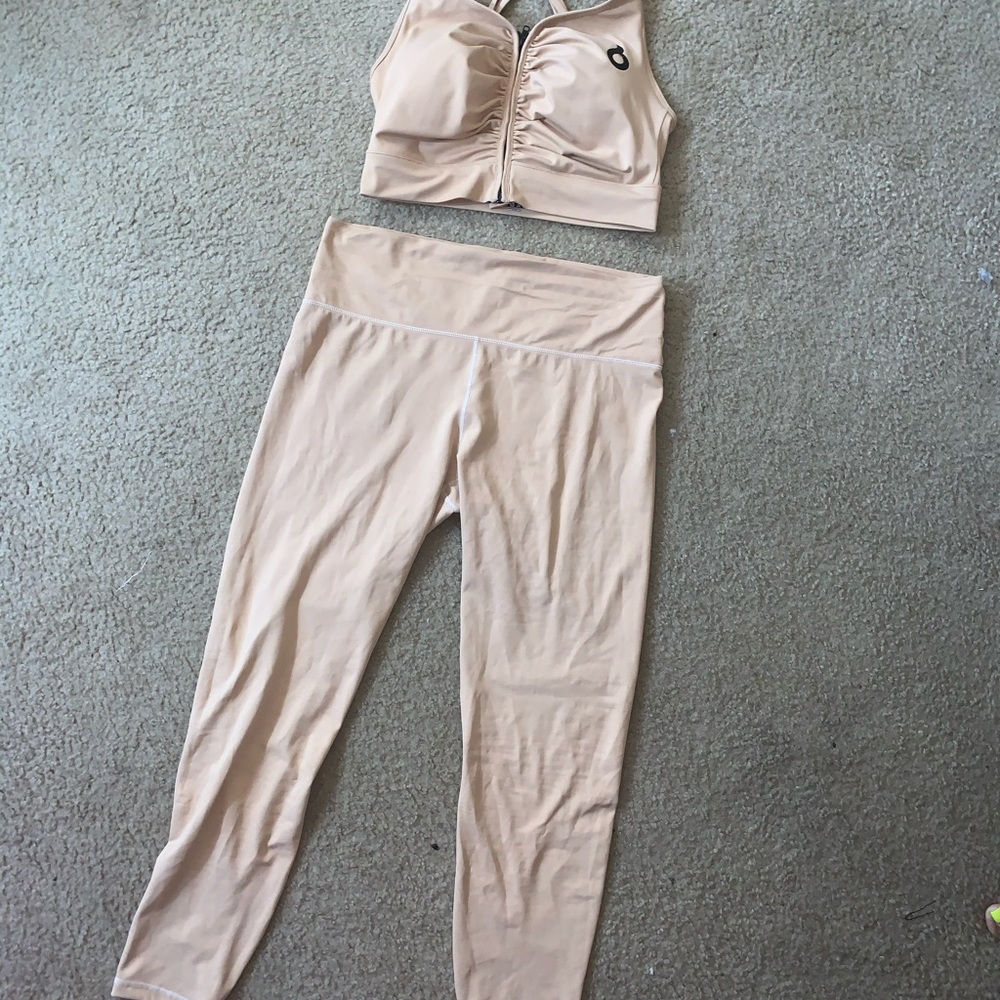 Athletic Set sports bra and leggings